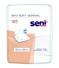 Пеленки одноразовые SENI SOFT NORMAL 60*60 (10 шт)