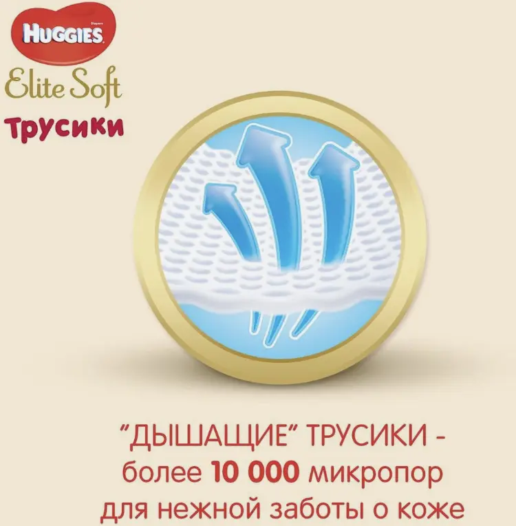 Подгузники-трусики Huggies Elite Soft Mega 3 (6-11кг) 48 шт