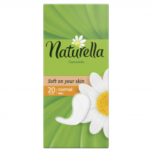 NATURELLA Ежедневные прокладки Camomile Normal Single (20шт)