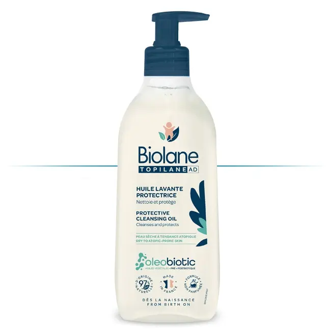 Очищающее масло для купания Biolane 350 мл 