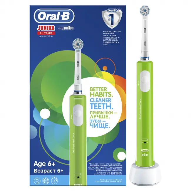 ORAL_B Электрическая зубная щетка D16.513.1 Junior тип 4729