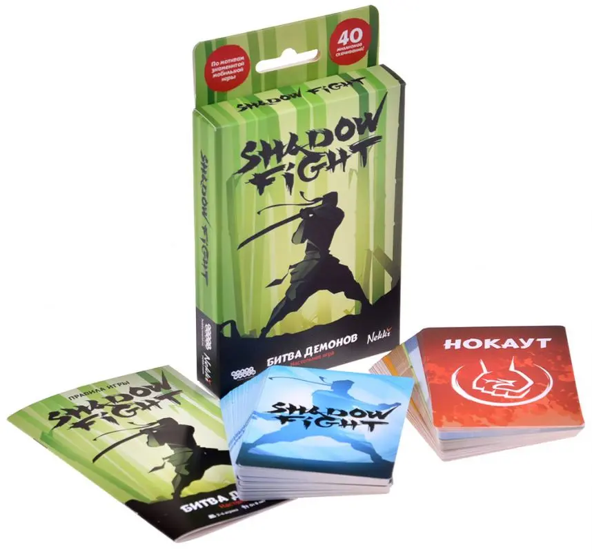 Hobby World настольная карточная игра Shadow Fight: Битва демонов