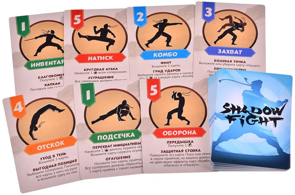 Hobby World настольная карточная игра Shadow Fight: Битва демонов