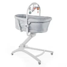 Chicco Кроватка-стульчик детский Baby Hug 4 в 1 GREY RE_LUX