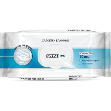 Салфетки влажные SENSO MED 80шт, 22*22