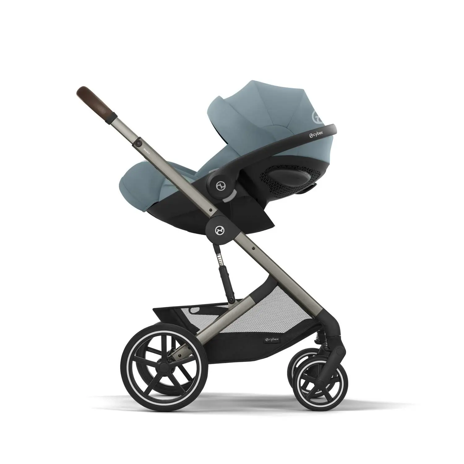 Прогулочная коляска Cybex Balios S Lux new (stormy blue)