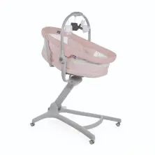 Chicco Кроватка-стульчик детский Baby Hug AIR 4 в 1 ROSE