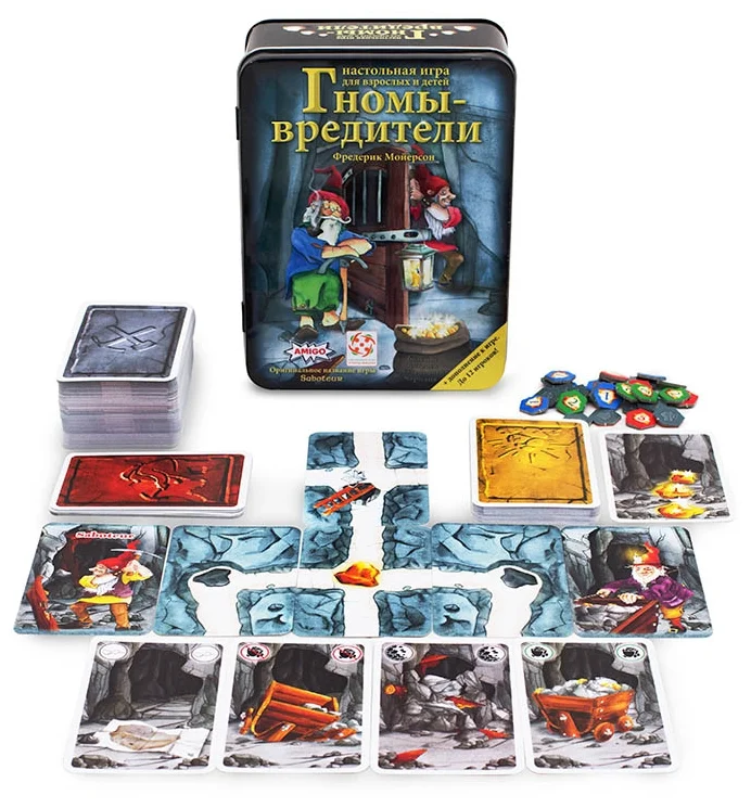 Настольная игра Стиль Жизни Гномы Вредители Делюкс, 8+