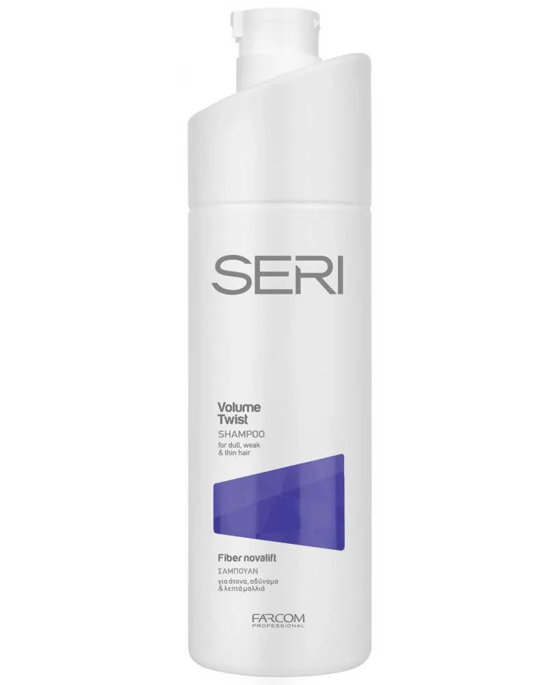 Farcom Professional Seri Volume Twist Шампунь для тусклых, слабых и тонких волос "Объем"1000 мл