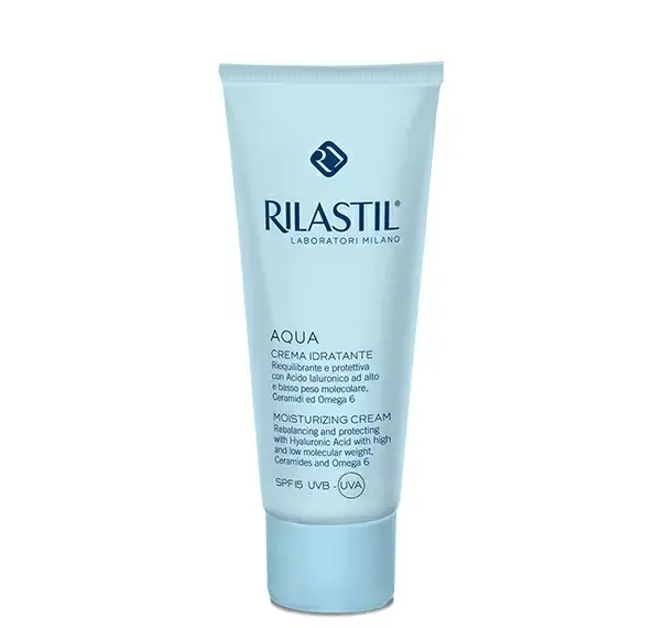 Rilastil AQUA Увлажняющий защитный крем SPF 15, 50 мл