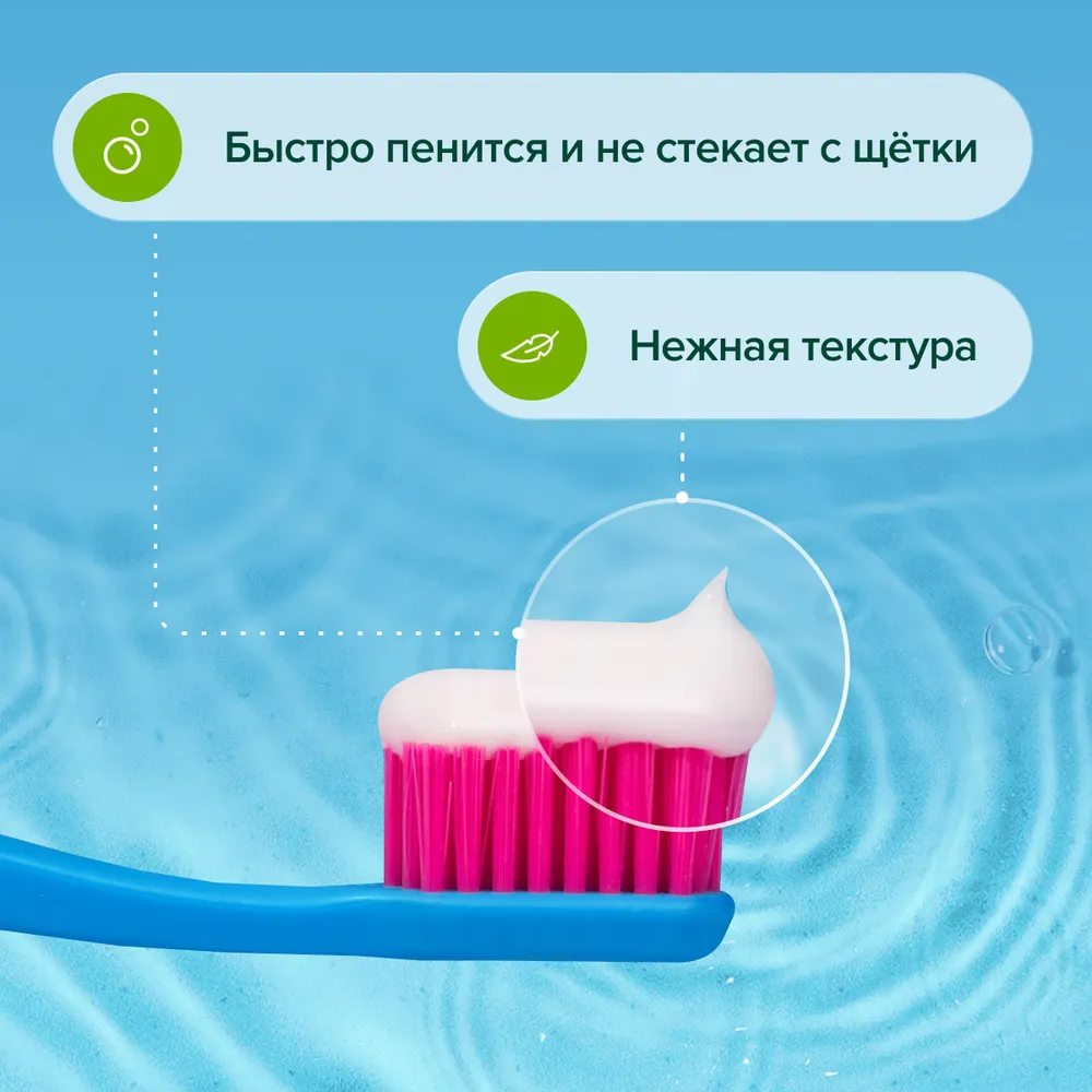 SYNERGETIC Зубная паста для чувствительных зубов SENSITIVE 240гр