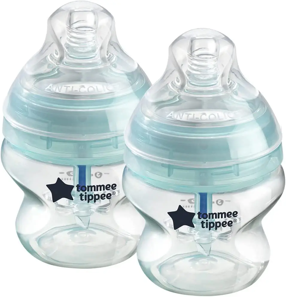 Антиколиковая бутылочка с индикатором температуры 150мл Tommee Tippee 2 шт