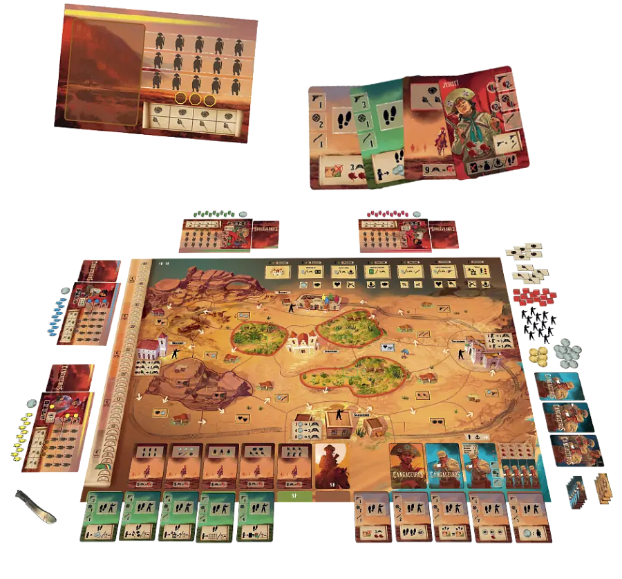 Настольная игра(ЗВЕЗДА Премиум) Кангасейрос  