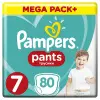 Pampers Подгузники-трусики Pants Size 7 (17+кг) 80шт