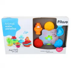 PITUSO Набор игрушек для ванной Забавные животные