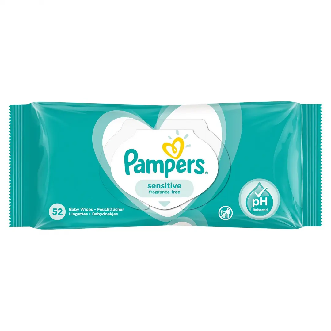 Pampers Детские влажные салфетки Fresh Clean 52шт