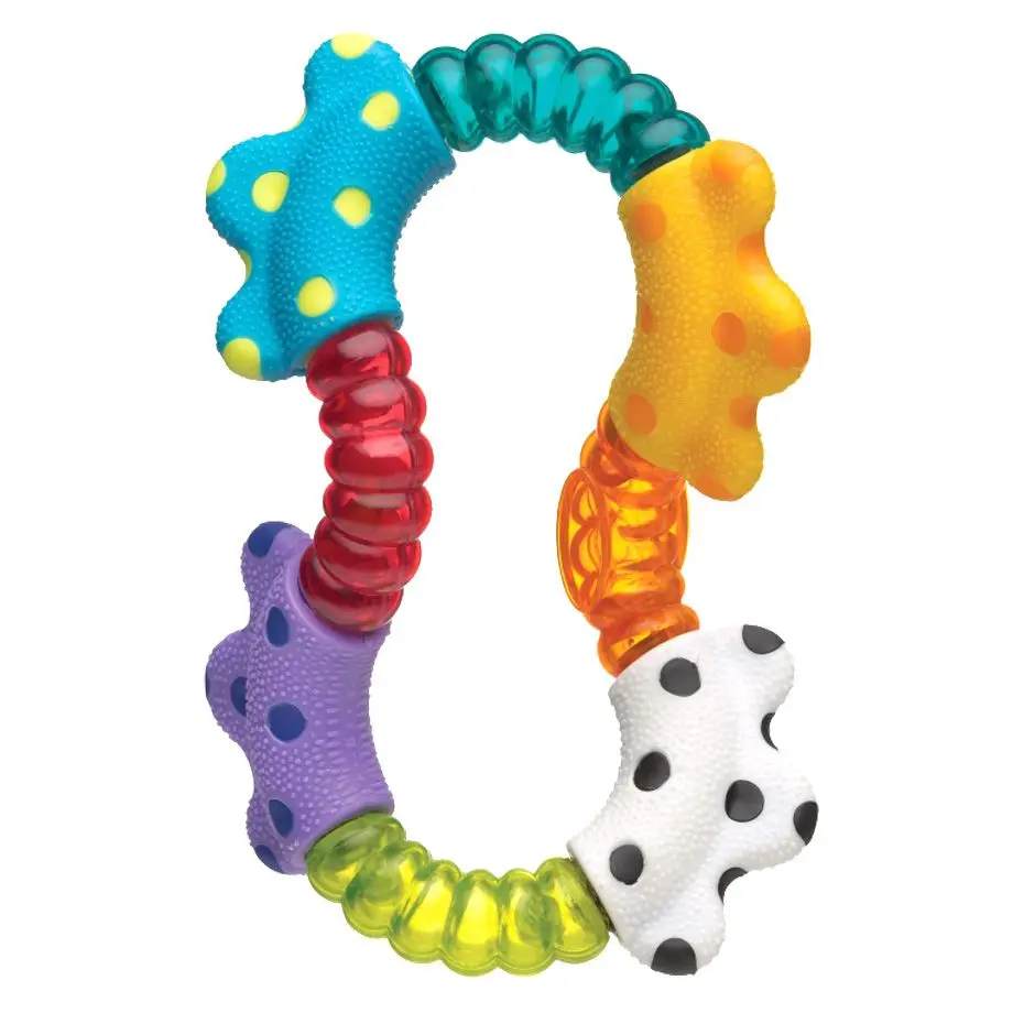 PlayGro Развивающая погремушка с прорезывателем "Клик-Клак" (3m+)