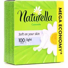 NATURELLA Ежедневные прокладки Ромашка Лайт (100шт)