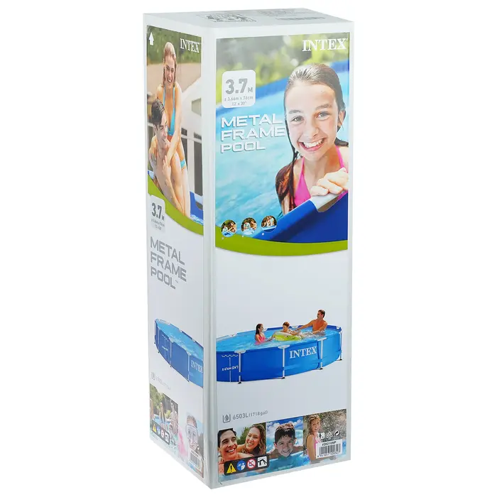 INTEX Круглый каркасный бассейн