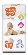 Подгузники Cushy baby Newborn 1 (2-5 кг) 34 шт