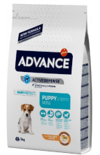Advance Puppy Protect Сухой корм для щенков малых пород, курица и рис 3 кг