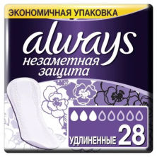 ALWAYS Ежедневные прокладки Удлиненные Duo (28шт)