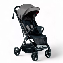 Коляска детская прогулочная BubaGO AXI цвет Серый/Gray 