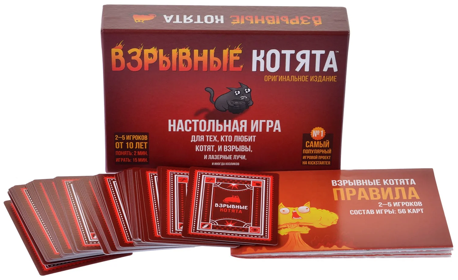 Настольная игра Hobby World Взрывные котята, 10+ купить в Минске с  доставкой, цена