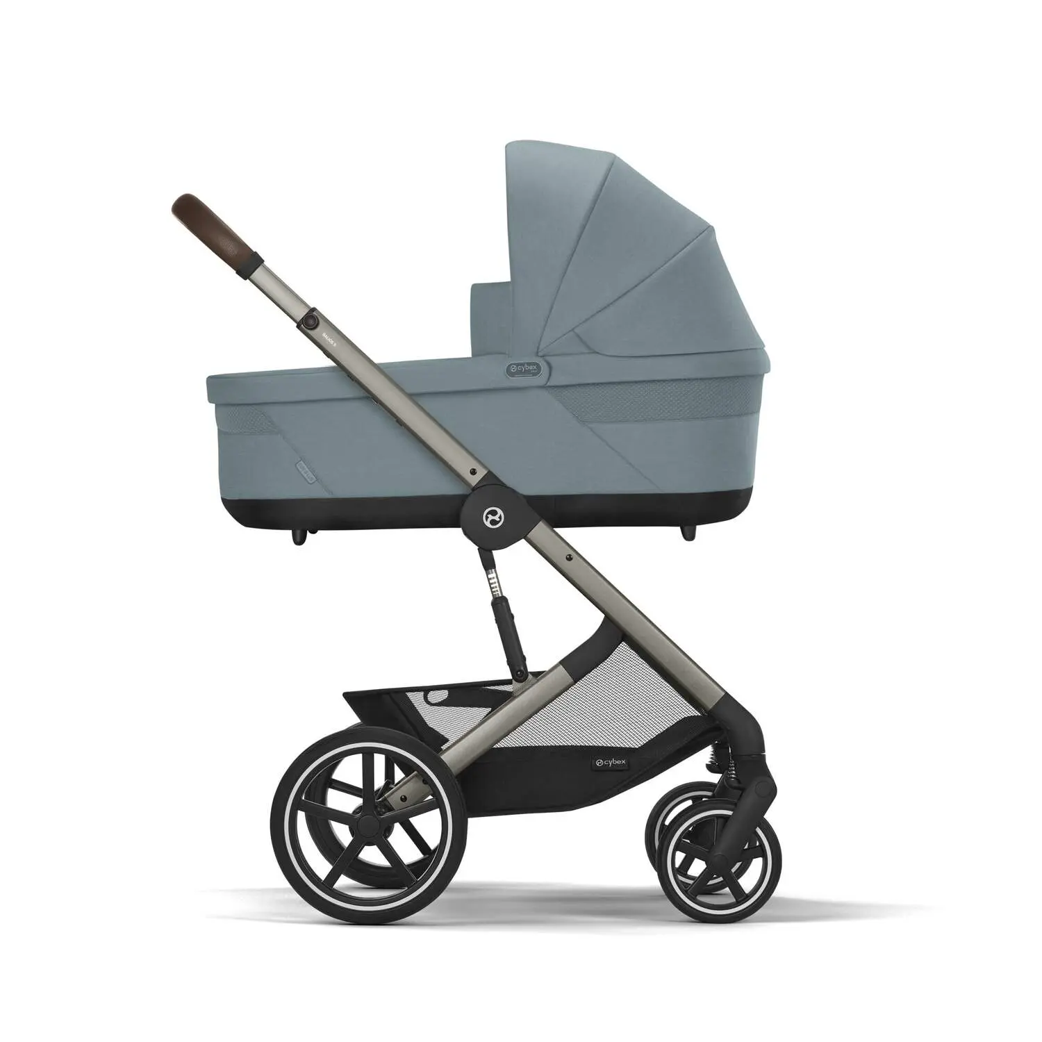 Прогулочная коляска Cybex Balios S Lux new (stormy blue)