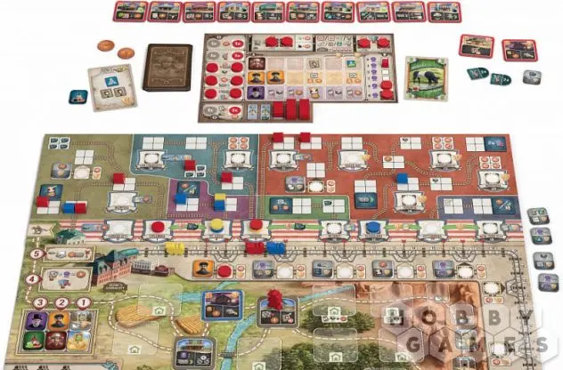 Настольная игра Великий Западный Путь: Дорога на Север, 