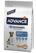 Advance Mini Adult Сухой корм для взрослых собак миниатюрных пород c курицей и рисом 7кг