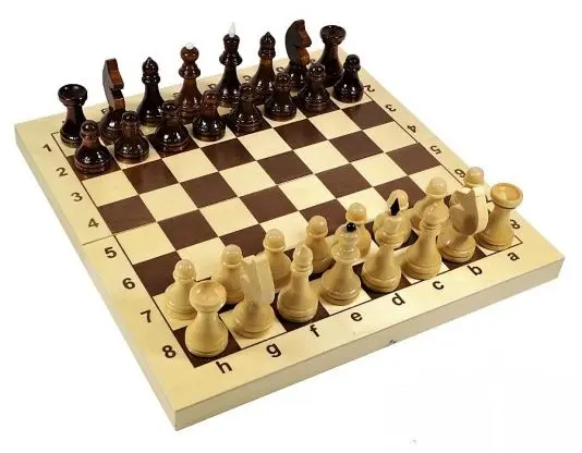 Настольная игра Шахматы деревянные (29*29), 