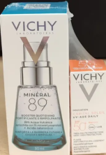 Набор VICHY: MINERAL 89 гель-сыв.еж.д/кожи-внеш.возд.,30 мл+CAPITAL SOLIL Солц.флюид д/лиц.spf50 3мл