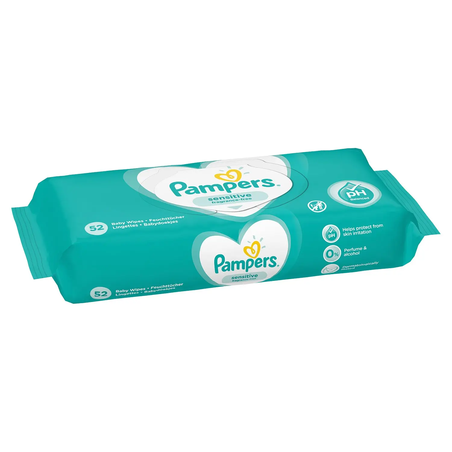 Pampers Детские влажные салфетки Fresh Clean 52шт