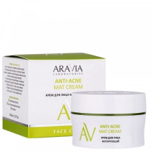 ARAVIA Laboratories Крем для лица матирующий Anti-Acne Mat Cream, 50 мл