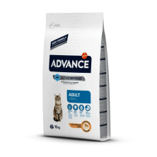 Advance Adult Сухой корм для взрослых кошек с курицей и рисом 10кг 