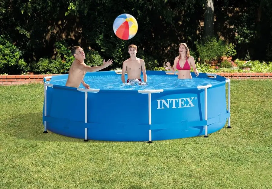 INTEX Круглый каркасный бассейн