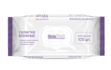 Салфетки влажные BelaMed 100 шт, 20*25см