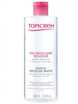 TOPICREM HYDRA+ Мягкая мицеллярная вода, 400 мл
