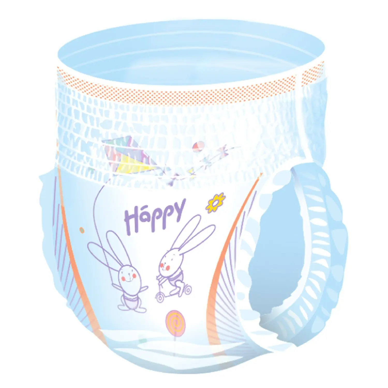 Подгузники-трусики Happy Pants Maxi (8-14 кг) 44шт