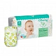 Offspring подгузники, M 6-10 кг. расцветка Авокадо, 42 шт